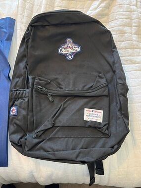Montana West Black Backpack with LA 2025 Champions Patch
